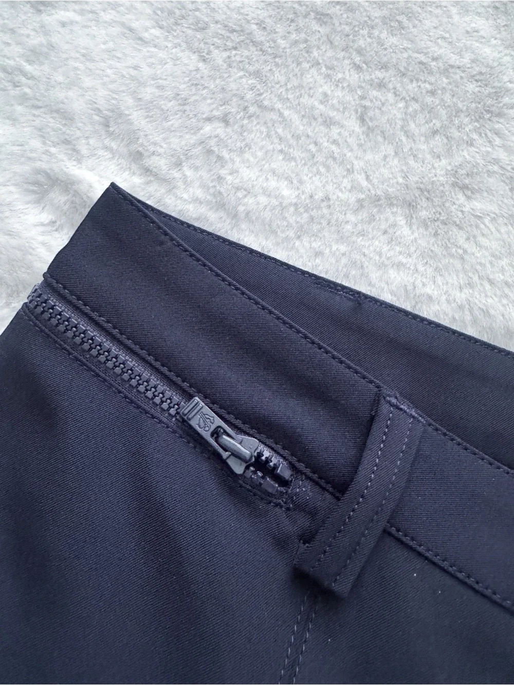 Fusalp Trousers Pants Navy Blue Zip Pocket